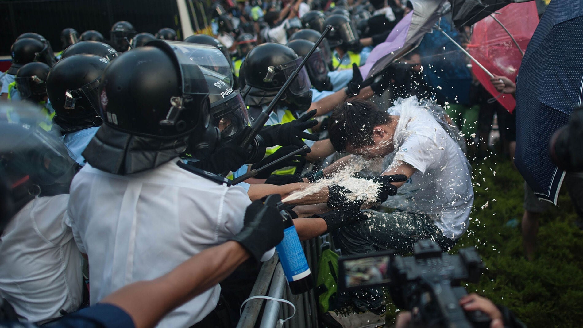 Manifestaciones en Hong Kong