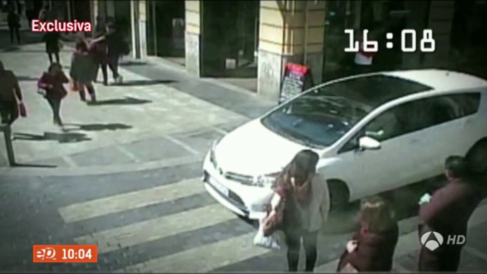 Así se produjo el incidente de tráfico de Esperanza Aguirre en la Gran Vía de Madrid