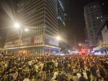 Manifestaciones en China