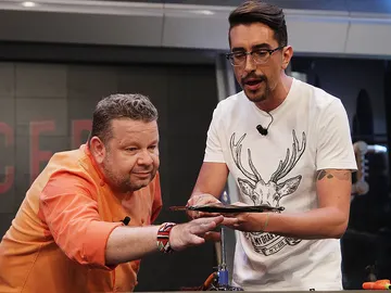 Alberto Chicote y Marron en El Hormiguero 3.0 Alberto Chicote y Marron en El Hormiguero 3.0