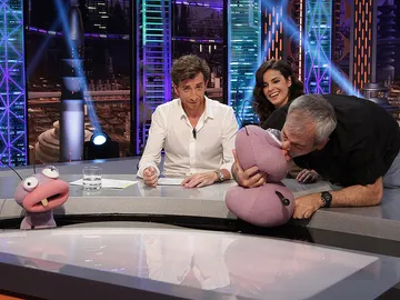 Carlos Sobera, Marta Torné con Barrancas y Petancas Carlos Sobera, Marta Torné con Barrancas y Petancas