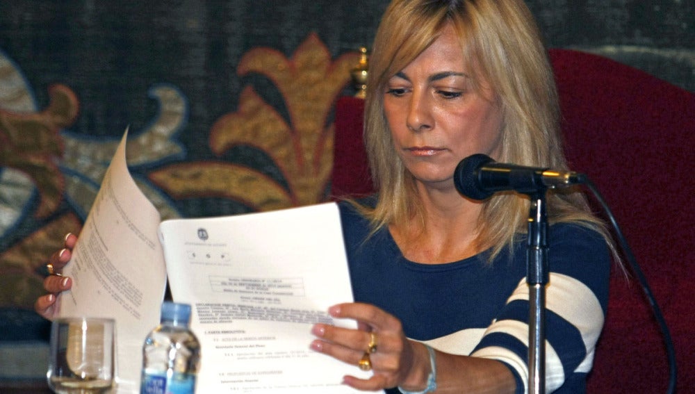 Sonia Castedo, alcaldesa de Alicante