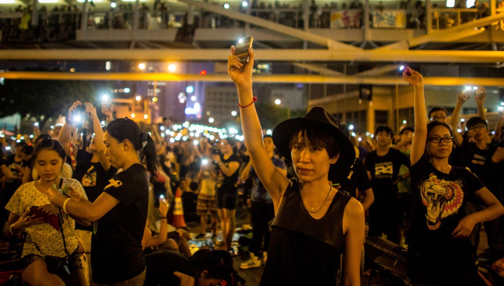 Protestas en Hong Kong