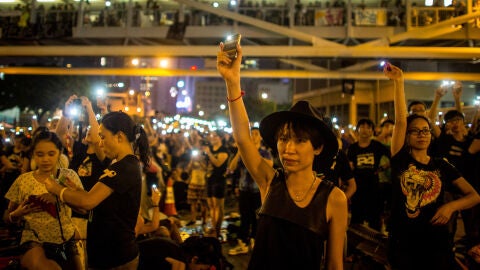 Protestas en Hong Kong