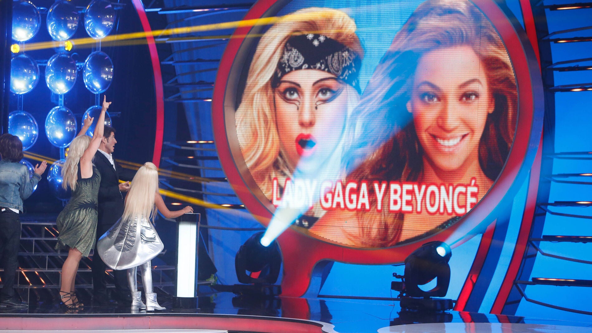 Pulsador del programa 5 de Tu cara me suena mini