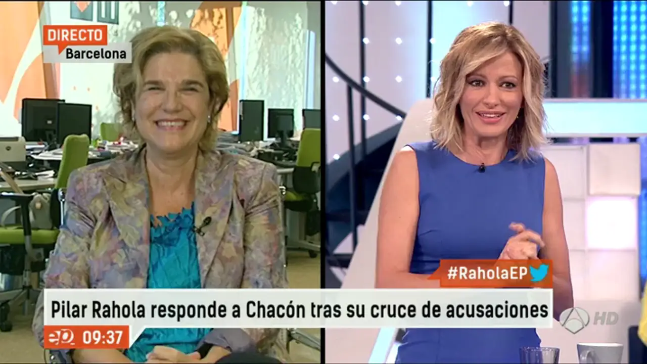 Pilar Rahola responde a las palabras de Chacon