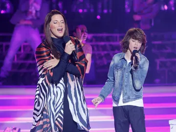 Daniel Diges y José Luis imitan a Melocos y Natalia en Tu cara me suena Mini Daniel Diges y José Luis imitan a Melocos y Natalia en Tu cara me suena Mini