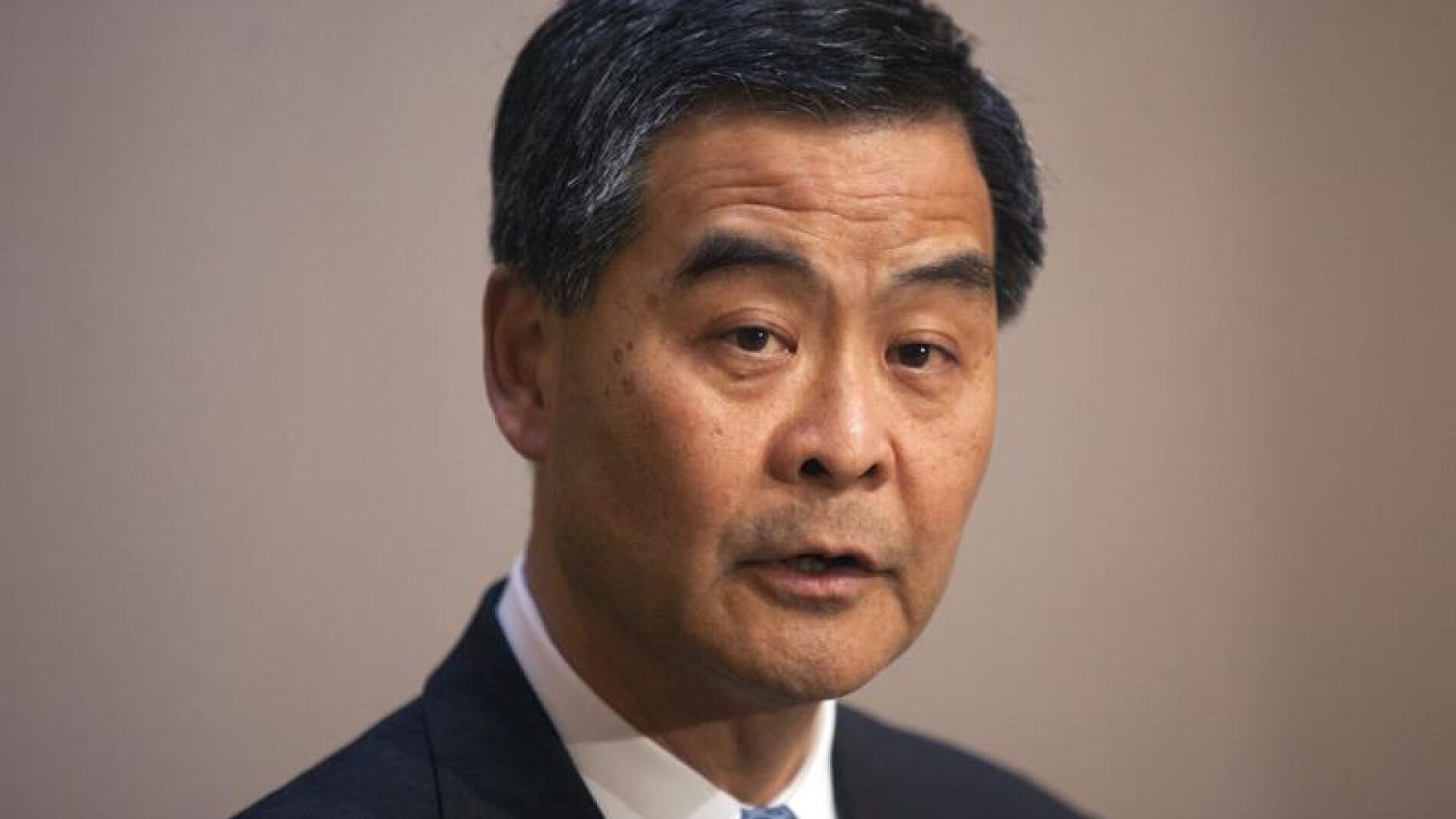 El l&iacute;der de Hong Kong, Cy Leung Chun-ying