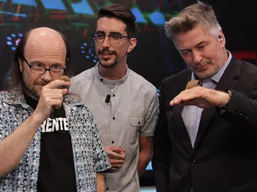 Alec Baldwin, Santiago Segura y Marron en El Hormiguero 3.0 Alec Baldwin, Santiago Segura y Marron en El Hormiguero 3.0