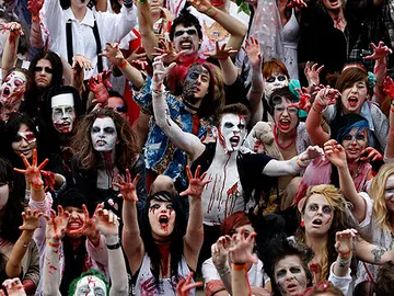 Todos los años se celebra un 'Zombie Walk' en Sitges Todos los años se celebra un 'Zombie Walk' en Sitges