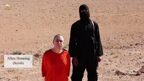 Vídeo con la ejecución del británico Allen Henning por Estado Islámico Vídeo con la ejecución del británico Allen Henning por Estado Islámico