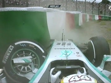 Hamilton se fue contra las protecciones