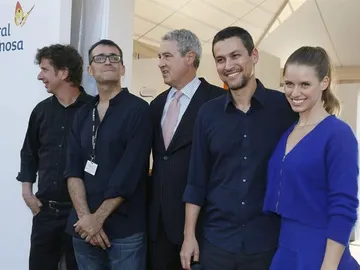 Rodrigo Cortés, junto a Gabino Diego, Ángel Sala, Jordi García Tabernero y Manuela Vellés Rodrigo Cortés, junto a Gabino Diego, Ángel Sala, Jordi García Tabernero y Manuela Vellés