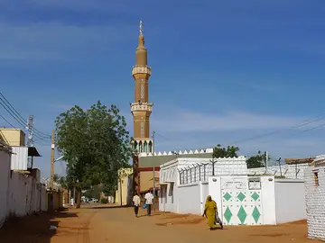 Ciudad de Omdurman en Sudán Ciudad de Omdurman en Sudán
