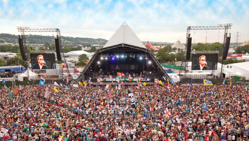 El Pyramid Stage de Glastonbury