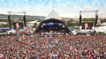 El Pyramid Stage de Glastonbury