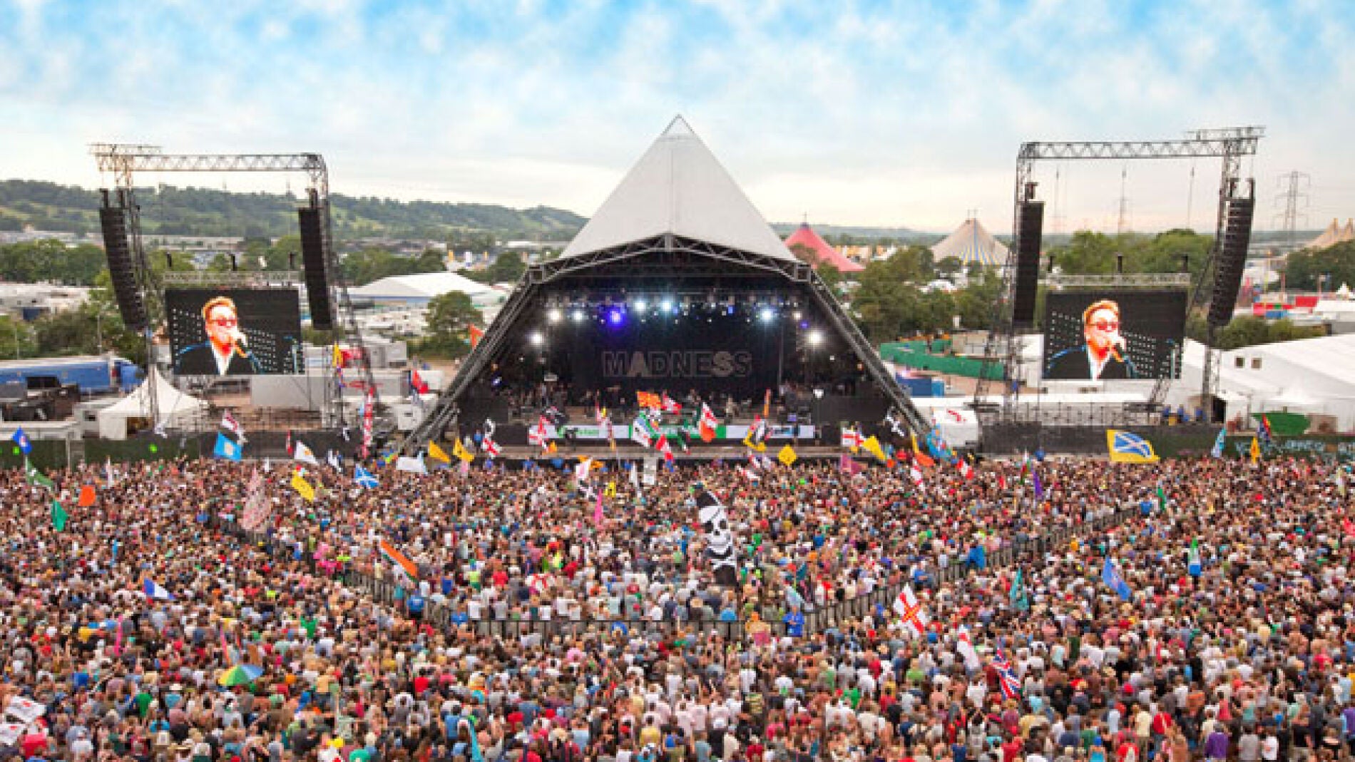 El Pyramid Stage de Glastonbury