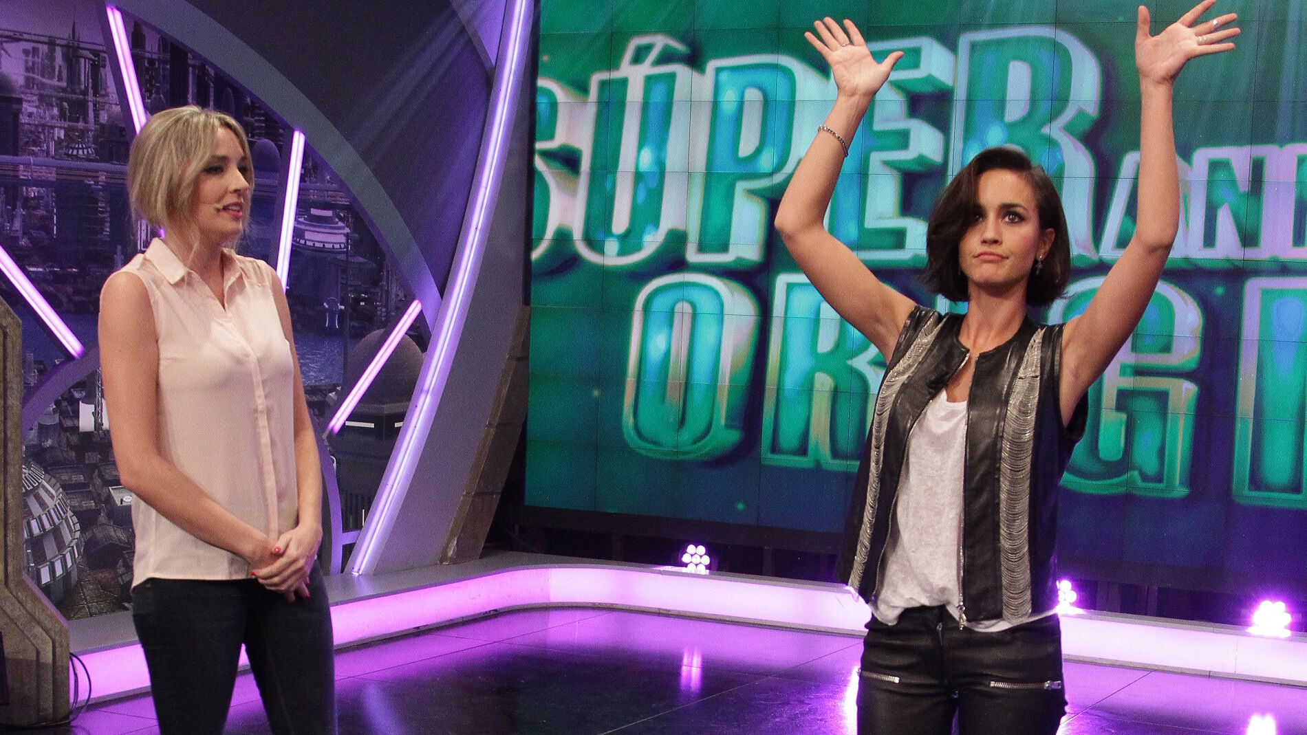 Anna Simon y Megan Montaner en El Hormiguero 3.0