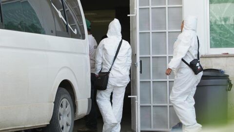 Expertos investigan los cuerpos de 28 estudiantes en M&eacute;xico