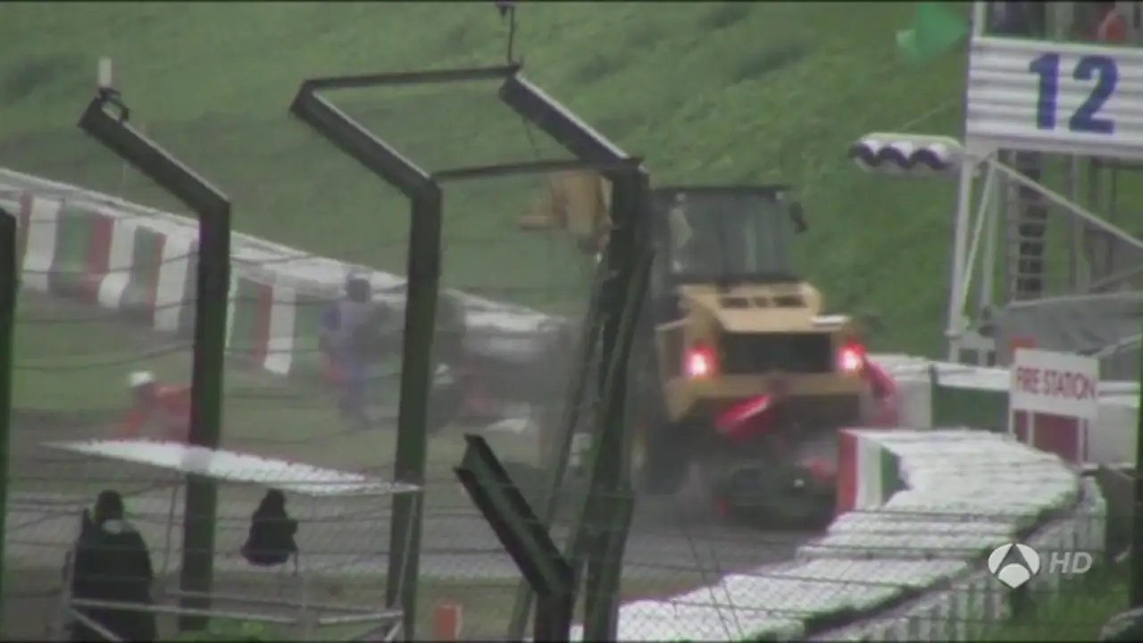 Así fue el accidente de Jules Bianchi en el GP de Japón
