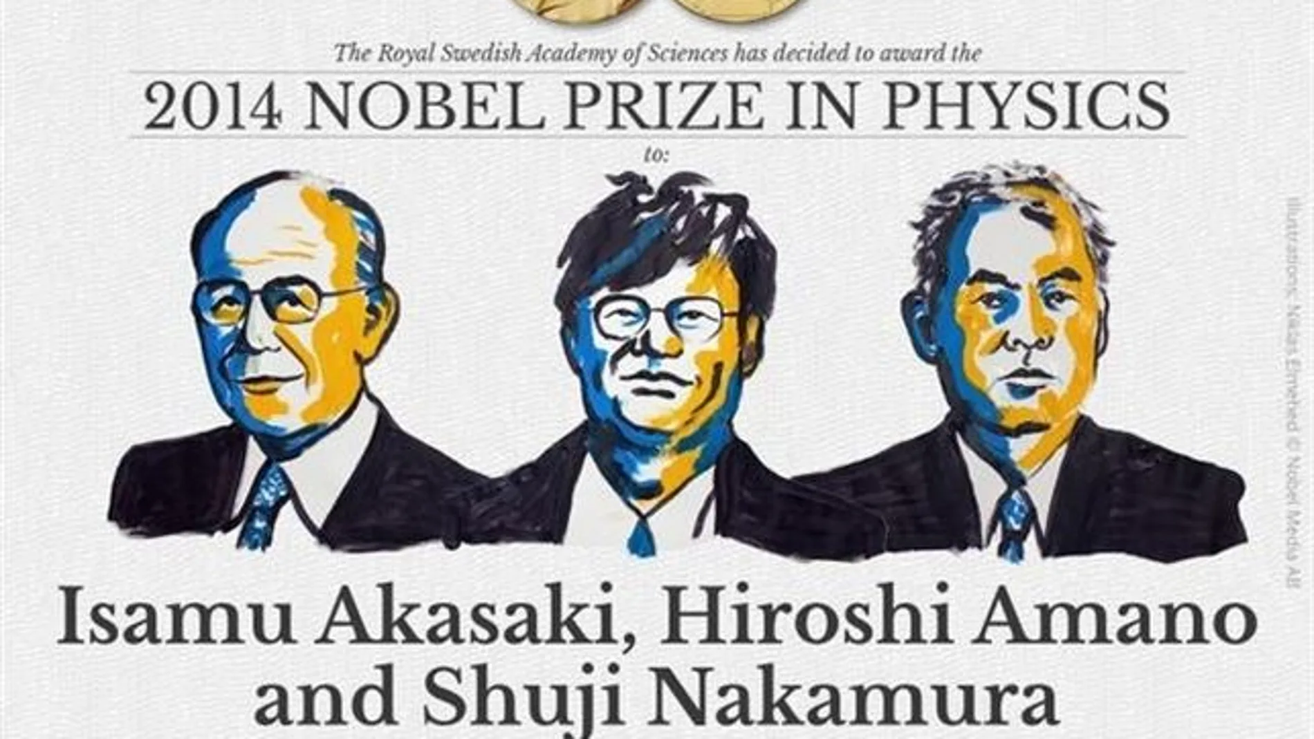 Premio Nobel de Física 2014 Premio Nobel de Física 2014