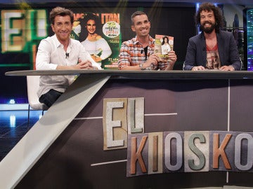 Pablo, Juan y Damián en El Kiosko de El Hormiguero 3.0