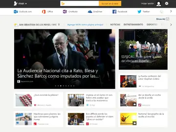La nueva web de MSN La nueva web de MSN