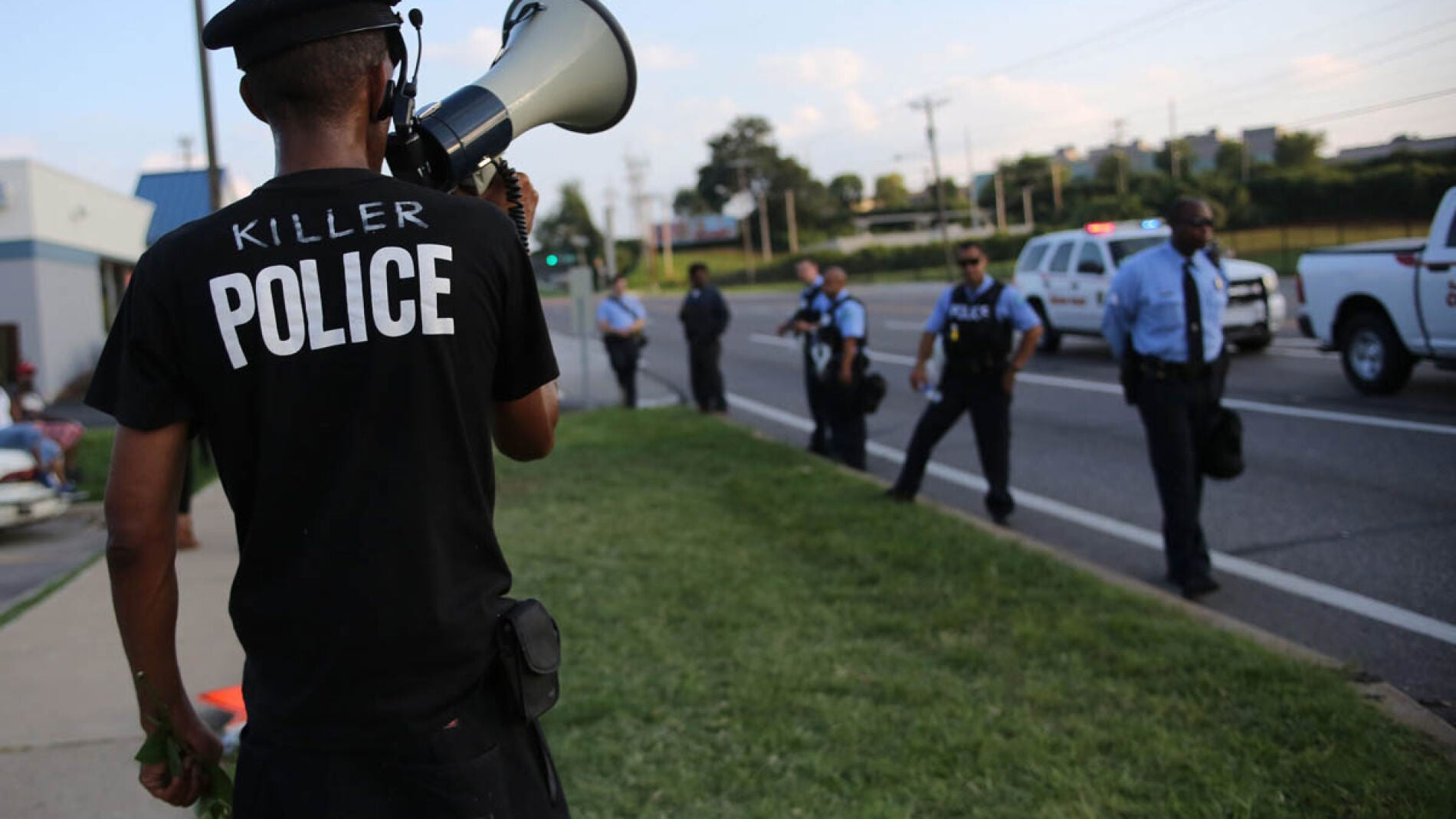 Polic&iacute;as en Saint Louis
