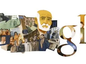 Doodle dedicado a Giner de los Ríos Doodle dedicado a Giner de los Ríos