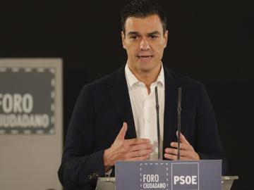Pedro Sánchez, secretario general de PSOE