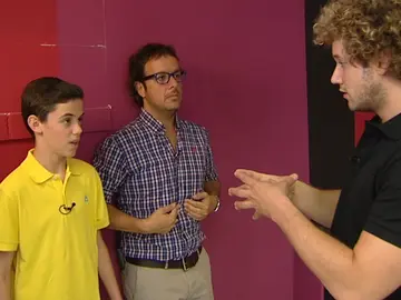 La clase magistral de Daniel Diges a Jose Luis en los ensayos de Tu cara me suena Mini La clase magistral de Daniel Diges a Jose Luis en los ensayos de Tu cara me suena Mini