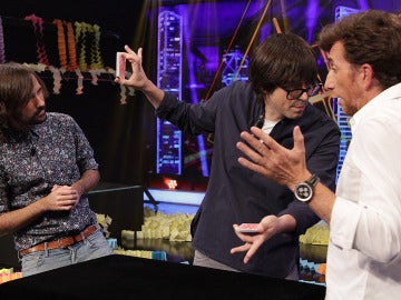 Luis Piedrahita, El Pescao y Pablo Motos en El Hormiguero 3.0