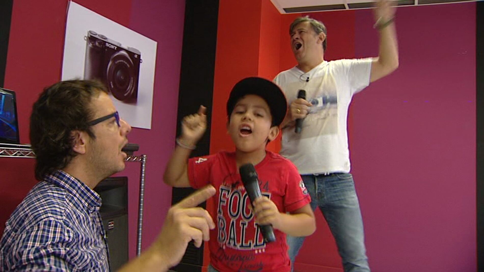 Electro latino en los ensayos de Fran y Miki Nadal de Tu cara me suena Mini