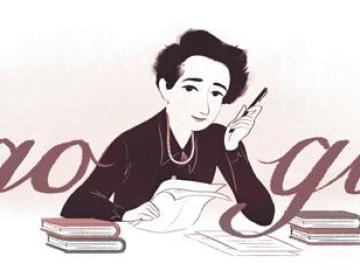 Hannah Arendt, nuevo doodle de Google