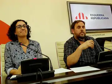 Comparecencia de ERC Comparecencia de ERC