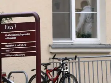 Clínica St.Georg de Leipzig donde ha fallecido el facultativo. Clínica St.Georg de Leipzig donde ha fallecido el facultativo.