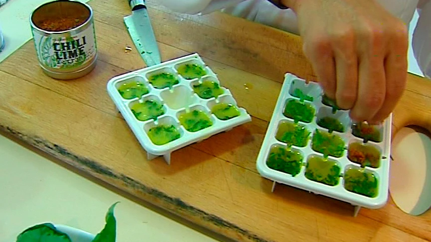 Cubitos de aceites de sabores