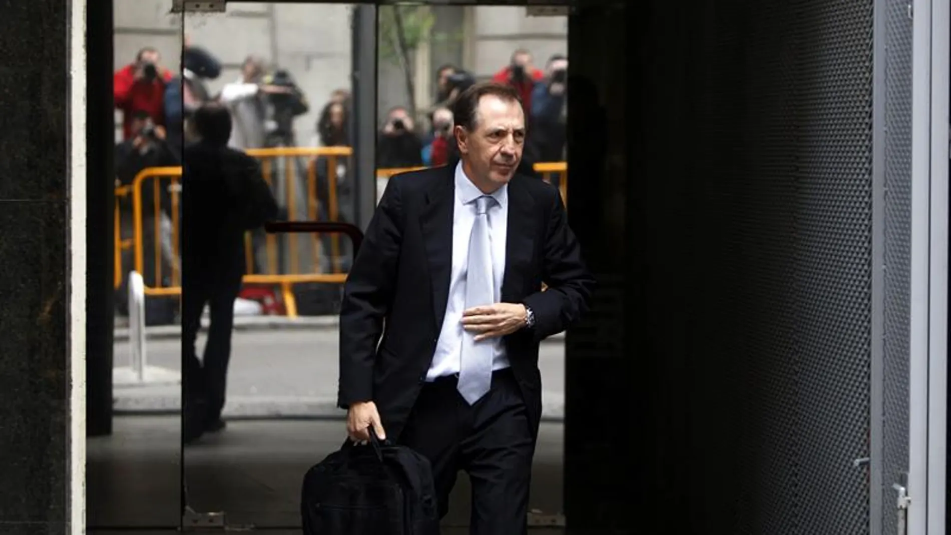 Sánchez Barcoj sale de la Audiencia Nacional Sánchez Barcoj sale de la Audiencia Nacional