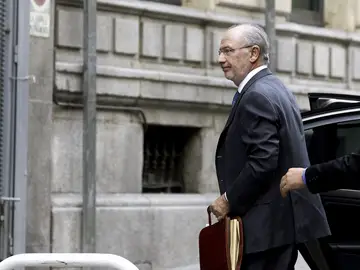 Rodrigo Rato llega a la Audiencia Nacional Rodrigo Rato llega a la Audiencia Nacional