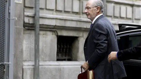 Rodrigo Rato llega a la Audiencia Nacional Rodrigo Rato llega a la Audiencia Nacional