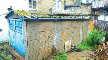 El garaje que será subastado al mejor postor en Londres
