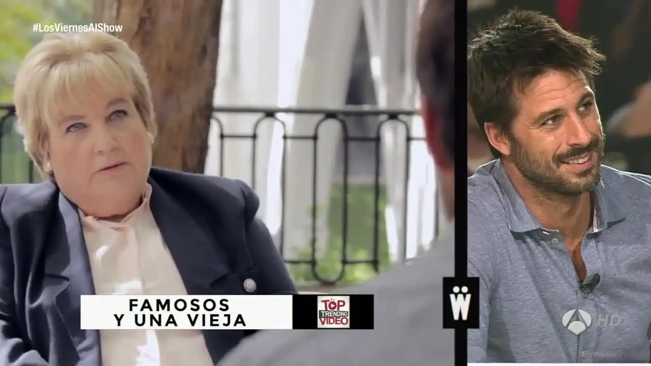Hugo Silva habla sobre 'Famosos y una vieja'