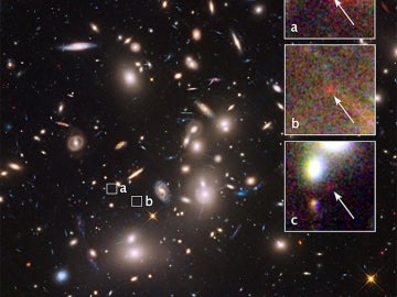 Primera imagen de la galaxia captada por Hubble