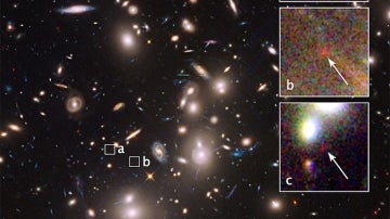 Primera imagen de la galaxia captada por Hubble