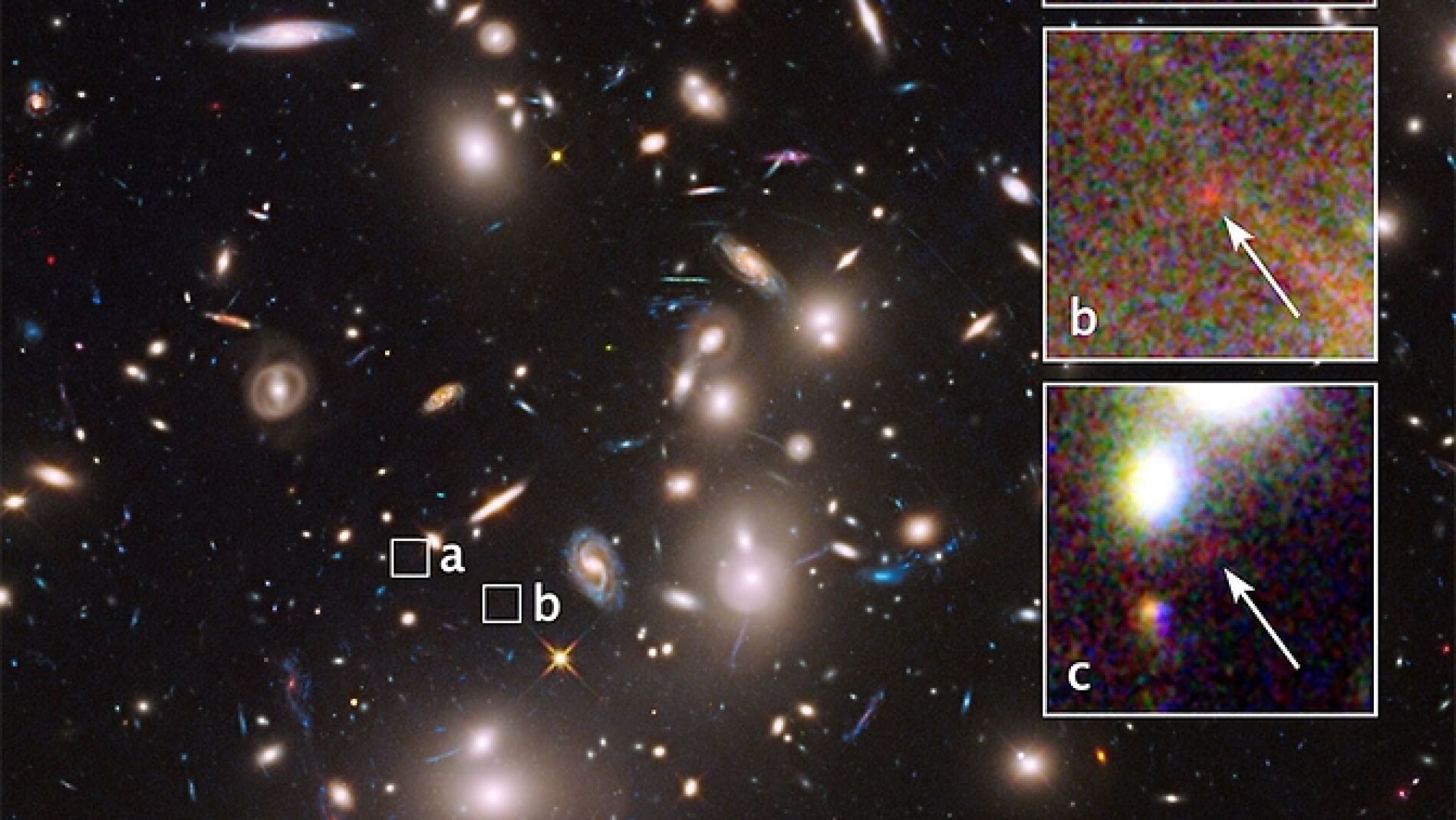 Primera imagen de la galaxia captada por Hubble