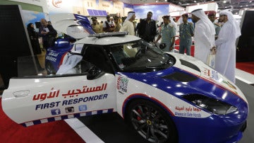El Lotus Evora ambulancia de Dubai