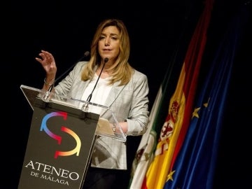 La Presidenta de la Junta de Andalucía, Susana Díaz.