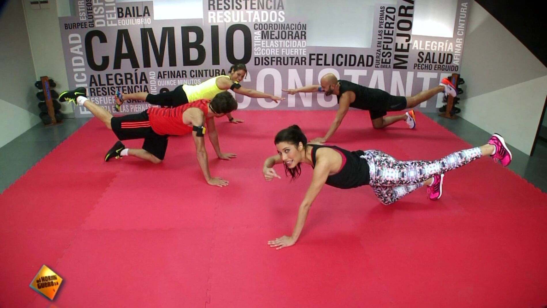 Ejercicios de fondos con Pilar Rubio