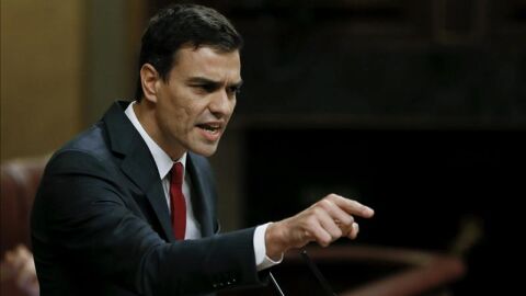 Pedro S&aacute;nchez en el Congreso de los Diputados
