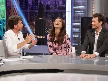 Paula Echevarría y Peter Vives en El Hormiguero 3.0 Paula Echevarría y Peter Vives en El Hormiguero 3.0